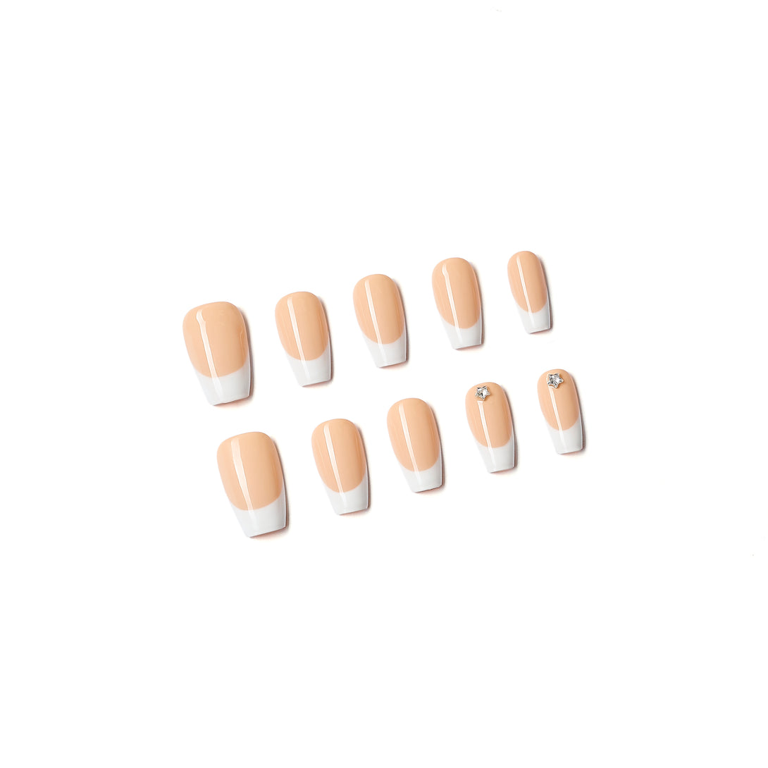 <tc>french manicure</tc> pour être fructueux - Peach Peach