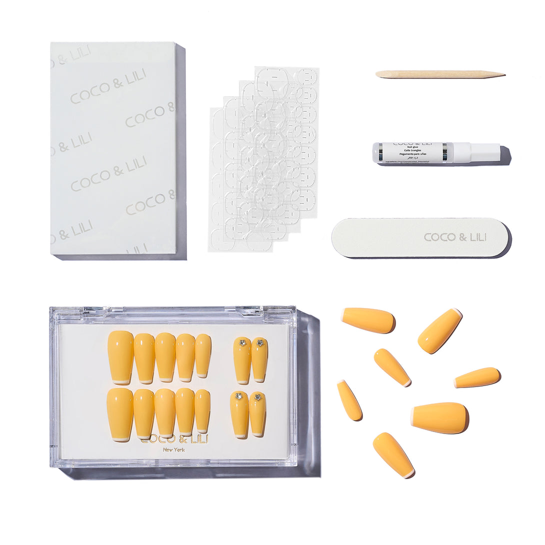 Stripe tips to be fruitful - Lemon Yellow
