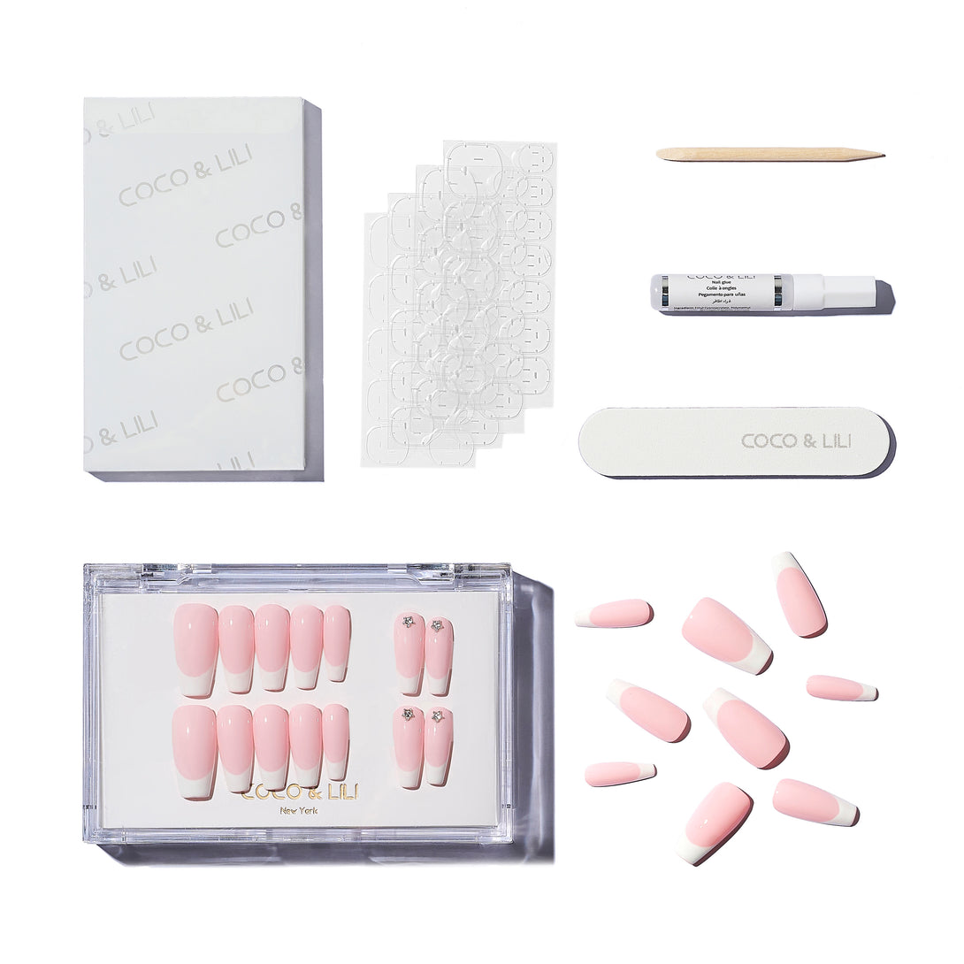 <tc>french manicure</tc> pour être fructueux - <tc>rose goyave</tc>
