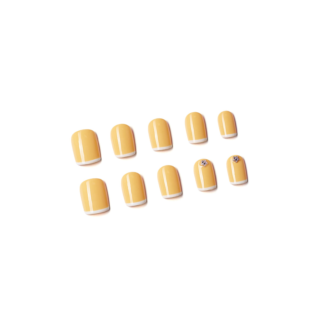Stripe tips to be fruitful - Lemon Yellow